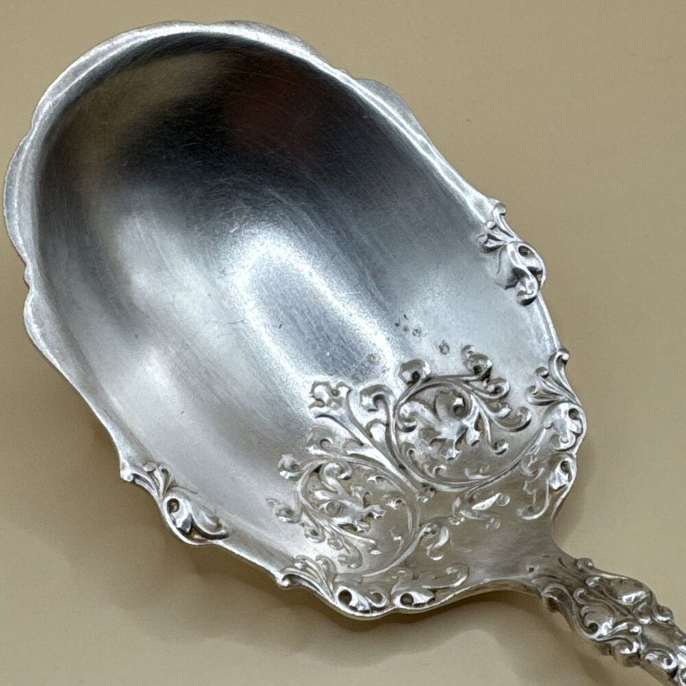 Beautiful 1847 Rogers Bros. BERKSHIRE Berry Serving Spoon